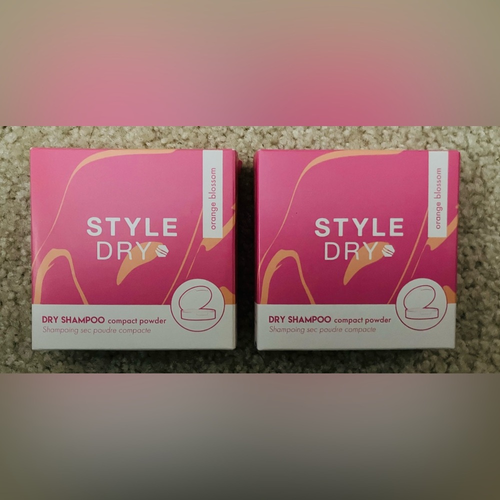 Lot of 2 Styledry Dry Shampoo Compact Powder for All Hair Colors